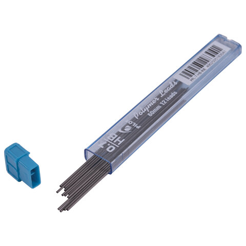 Грифели запасные PILOT, КОМПЛЕКТ 12 шт., PPL-7, HB, 0,7 мм, PPL-7 HB - фото 2