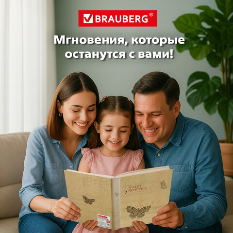 Фотоальбом BRAUBERG "Бабочка, крафт" на 200 фото 10х15 см, твердая обложка, термосварка, 391164 - фото 18