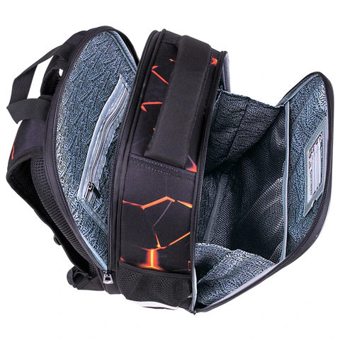 Ранец BRAUBERG FIT, 2 отделения, "Лава", 38х27х14 см, 270617 - фото 6