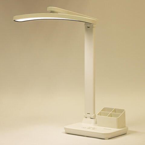 Настольная лампа / светильник беспроводная SONNEN PT-401, органайзер, USB, LED, 5 Вт, 3 режима, 238779 - фото 12