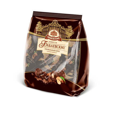 Конфеты шоколадные Бабаевские Трюфельный крем 200г - фото 3