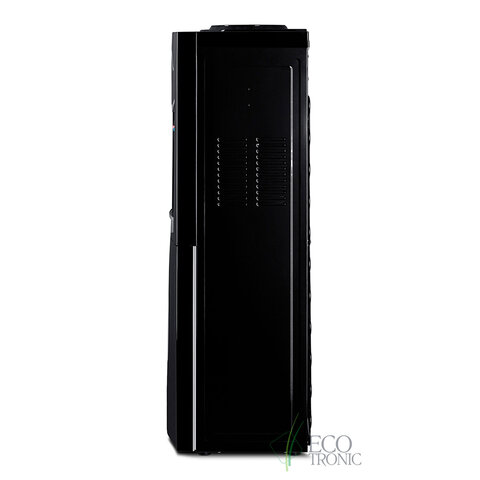 Кулер для воды ECOTRONIC K21-LF, напольный, НАГРЕВ/ОХЛАЖДЕНИЕ КОМПРЕССОРНОЕ, холодильник, 2 крана, черный, 11557 - фото 6