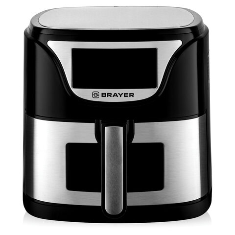 Аэрогриль BRAYER BR2037, 1500 Вт, 5 л, 7 программ, таймер, сенсорное управление, нержавеющая сталь - фото 2
