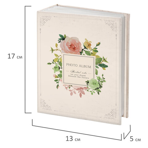 Фотоальбом BRAUBERG "Tender flowers" на 100 фото 10х15 см, твердая обложка, 391438 - фото 9
