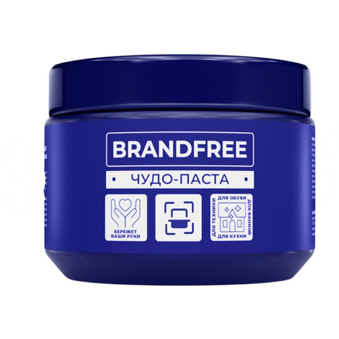 Чистящая паста для уборки 500 г BRANDFREE, пятновыводитель для твёрдых поверхностей - фото 1