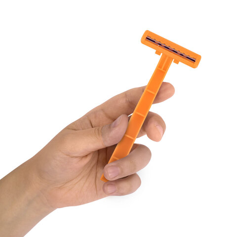 Бритвенные станки одноразовые, 2 лезвия, фиксированная головка, 5 штук, желтый, X-ONE (ИКС-УАН), 700026 - фото 4