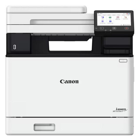 МФУ лазерное ЦВЕТНОЕ CANON i-SENSYS MF752Cdw II,"3 в 1", А4, 33 стр./мин., 50000 стр./мес., ДУПЛЕКС, ДАПД, Wi-Fi, сетевая карта, 7185C013 - фото 1