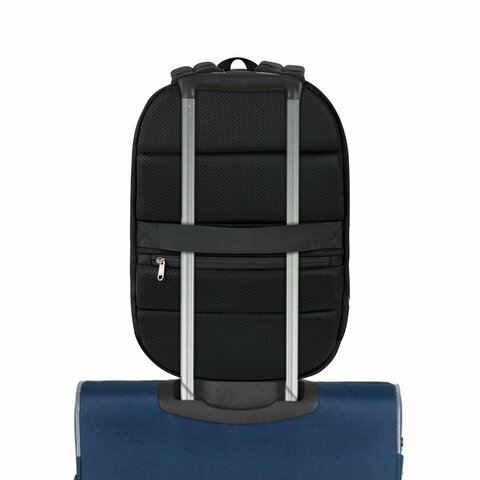 Рюкзак BRAUBERG FUNCTIONAL с отделением для ноутбука, 2 отделения, карман-антивор, Safe, 44х30х20 см, 272574 - фото 8