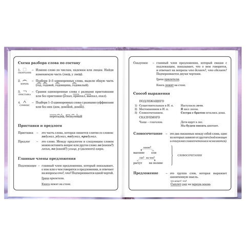 Дневник 1-4 класс 48 л., твердый, BRAUBERG, глянцевая ламинация, с подсказом, "Единорог", 107588 - фото 11