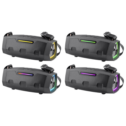 Колонка портативная DEFENDER Beatbox 25, 25 Вт, 3000 мАч, Bluetooth, FM, Type-C, черная, 65325 - фото 6