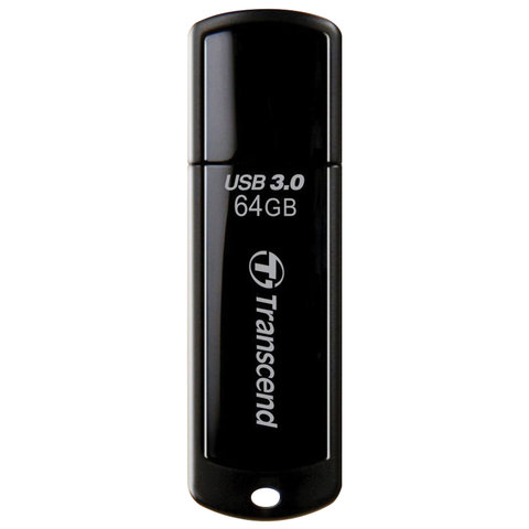 Флеш-память Transcend JetFlash 700, 64Gb, USB 3.1 G1, чер, TS64GJF700 - фото 1