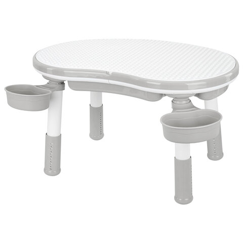 Стол детский трансформер 3 в 1 BRABIX KIDS CT-001, растущий, 2-8 лет, пластик, серый, 533290 - фото 1