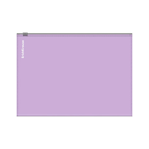 Папка-конверт на молнии ERICH KRAUSE "Matt Pastel Bloom" А5+ (250х180 мм), ассорти, 0,18 мм, 61170 - фото 2