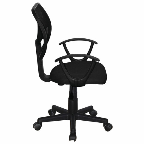 Кресло компактное BRABIX "Flip MG-305", ткань TW, черное, 531952 - фото 3
