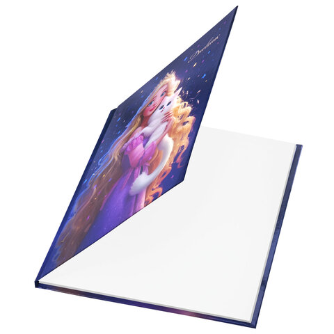 Дневник 1-4 класс 48 л., твердый, ЮНЛАНДИЯ, глянцевая ламинация, с подсказом, "Принцесса", 107582 - фото 3