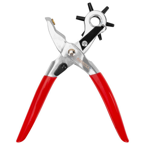 Дырокол пробойник-просекатель для кожи, картона и ткани, диаметры 2,5-5 мм, RABBITEX (РАББИТЕКС), 273013 - фото 3