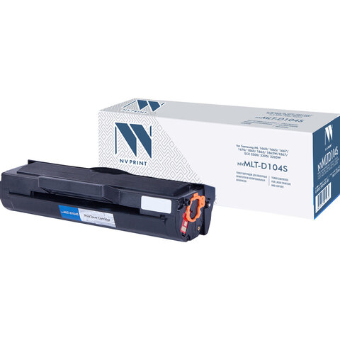 Картридж лазерный NV PRINT (NV-MLT-D104S) для SAMSUNG ML-1660/1665/1667, ресурс 1500 стр. - фото 1