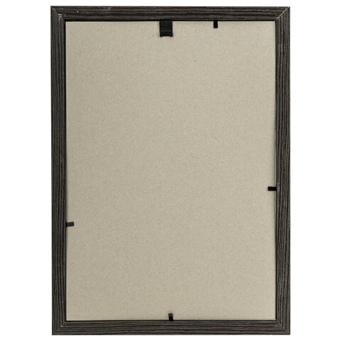 Рамка 21х30 см со стеклом, багет 18 мм МДФ, STAFF "Grand", цвет венге, 391330 - фото 2