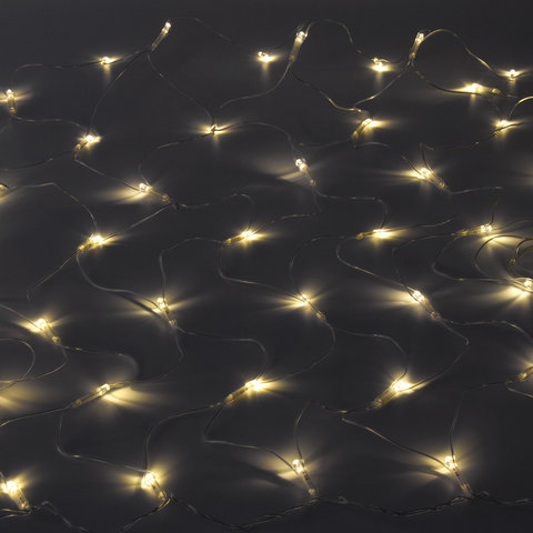 Электрогирлянда-сеть комнатная 1,5х1 м, 120 LED, теплый белый, 220 V, контроллер, ЗОЛОТАЯ СКАЗКА, 591104 - фото 6