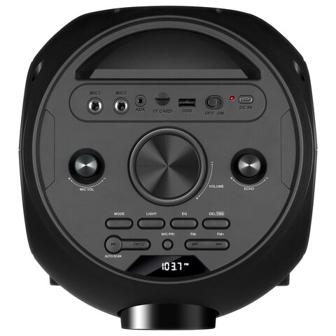 Колонка портативная SVEN PS-720, 80 Вт, TWS, Bluetooth, FM, USB, microSD, LED-дисплей, черный, SV-019600 - фото 3