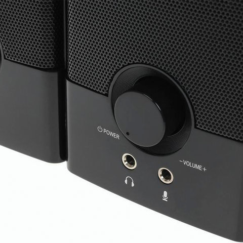Колонки компьютерные SVEN SPS-603, 2.0, 2х3 Вт, дерево, черные, SV-015183 - фото 6