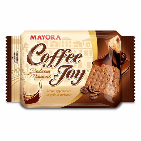 Печенье песочное "Coffee Joy" с кофейным вкусом 78 г, ИНДОНЕЗИЯ - фото 3