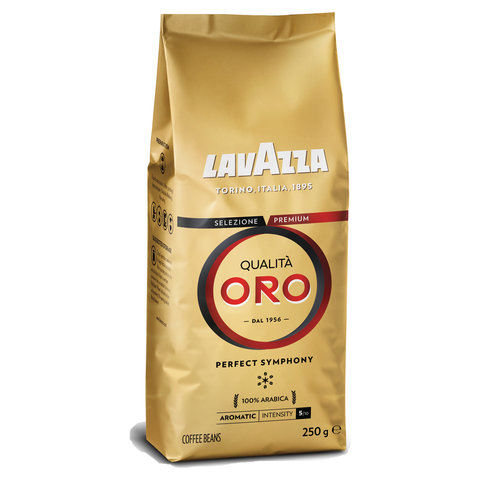 Кофе Lavazza Oro в зернах, 250 г - фото 2