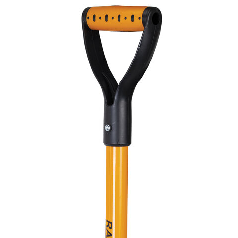 Вилы копальные стальные 19х28 см, ОБЩАЯ ДЛИНА 115 см, черенок стекловолокно, V-ручка, RABBITEX (РАББИТЕКС) "FIBERGLASS", 700491 - фото 8