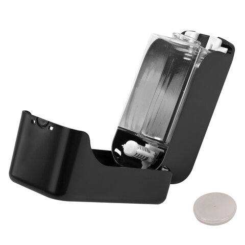 Дозатор для жидкого мыла LAIMA PROFESSIONAL PREMIUM BLACK, НАЛИВНОЙ, 1 л, черный, ABS-пластик, 609519 - фото 7