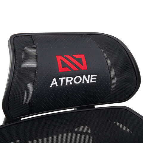 Кресло ATRONE (АТРОН) "Optimus ER-707", адаптивный механизм со слайдером, сетка, черный/серый, 532967 - фото 14