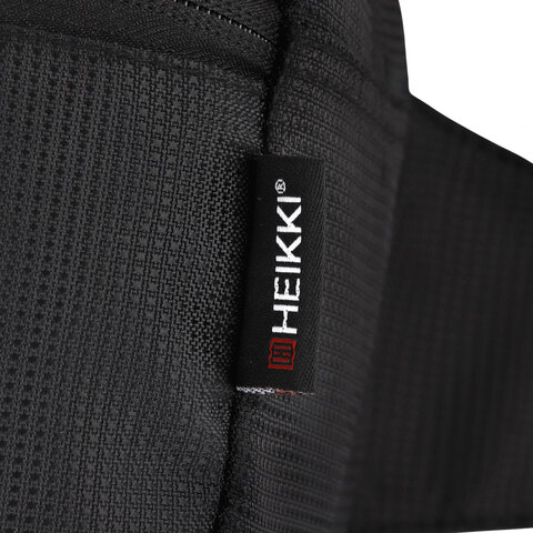 Сумка на пояс HEIKKI RIO (ХЕЙКИ) регулируемый ремень, черная, 28х16х9 см, 273886 - фото 7