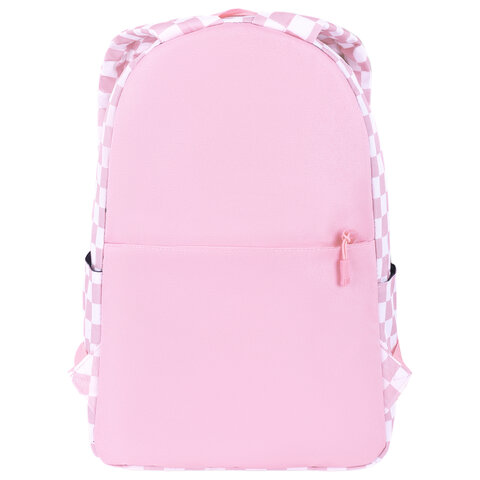 Рюкзак HEIKKI POSITIVE (ХЕЙКИ) универсальный, карман-антивор, "Pastel Chess", 42х28х14 см, 273856 - фото 4