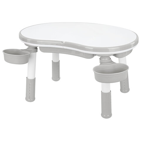Стол детский трансформер 3 в 1 BRABIX KIDS CT-001, растущий, 2-8 лет, пластик, серый, 533290 - фото 2