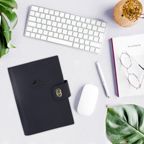 Ежедневник-органайзер недатированный B5, 167х240 мм, BRAUBERG "Nova", под кожу, 160 л., черный, 116204 - фото 7