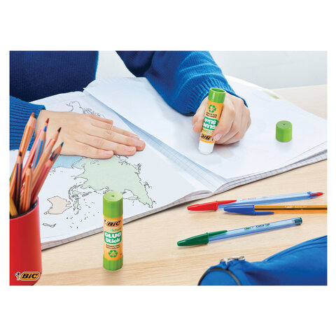 Клей-карандаш BIC "ECOlutions", 8 г, 8923442 Клей-карандаш BIC "ECOlutions", 8 г, 8923442 - фото 6