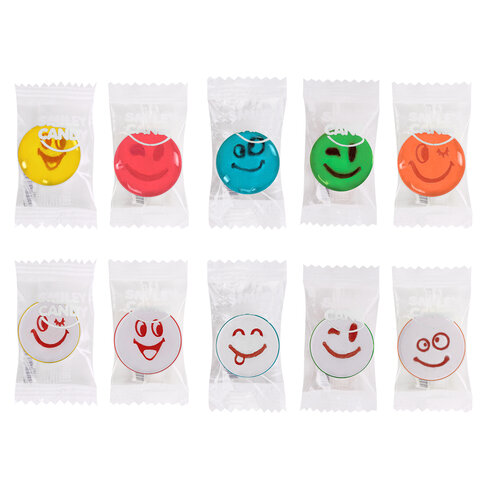 Карамель леденцовая FLAVIMENTO "Smile" Микс вкусов с аскорбинкой, в индивидуальной упаковке, 500 г, УТ-00002232 - фото 4