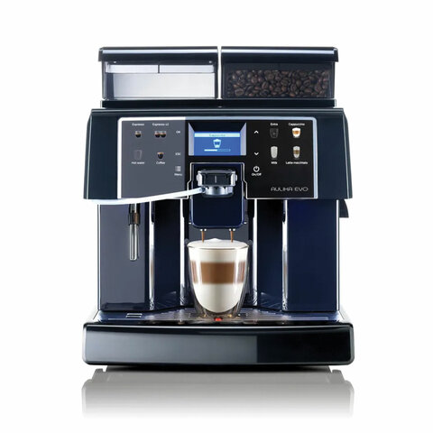 Кофемашина SAECO AULIKA EVO FOCUS, 1400 Вт, объем 2,5 л, для зерен 500 г, автокапучинатор, черная, 10000040 - фото 2