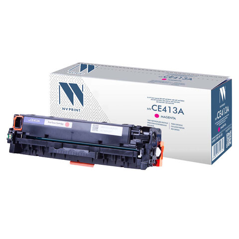 Картридж лазерный NV PRINT (NV-CE413A) для HP LJ M351a/375nw/451dn/475dn, пурпур, ресурс 2600 страниц - фото 1