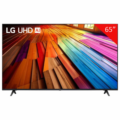 Телевизор LG 65UT80006LA, 65" (163 см), 3840 x 2160, 4K, 16:9, SmartTV, Wi-Fi, черный - фото 1