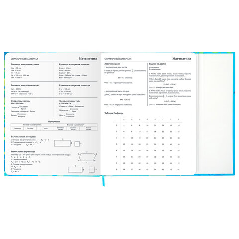 Дневник 1-11 класс 48 л., твердый, BRAUBERG, матовая ламинация, магнитный клапан, закладка-ляссе, с подсказом, "Котик", 107244 - фото 15