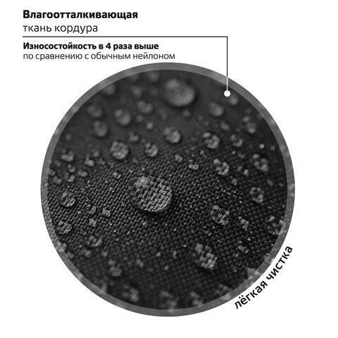 Рюкзак BRAUBERG SOFT, 2 отделения, 3 кармана, "Don't be afraid", СВЕТЯЩИЙСЯ, 40х31х15 см, 271364 - фото 16