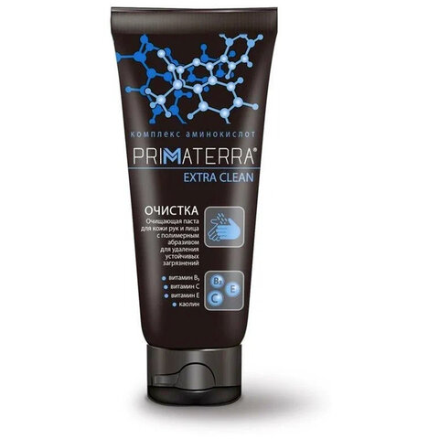 Паста очищающая 200 мл, PRIMATERRA EXTRA CLEAN, от сильных загрязнений с искусственным абразивом - фото 1