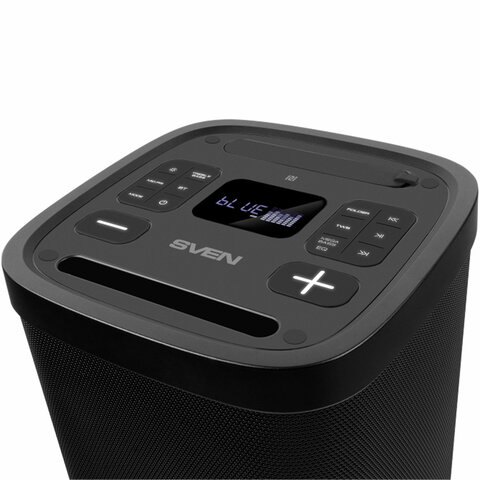 Колонка портативная SVEN PS-950, 160 Вт, TWS, Bluetooth, FM, USB, microSD, LED-дисплей, черная, SV-022396 - фото 10