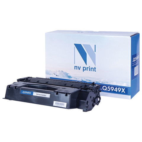 Картридж лазерный NV PRINT (NV-Q5949X) для HP LaserJet 1320/3390/3392, ресурс 6000 стр. - фото 1