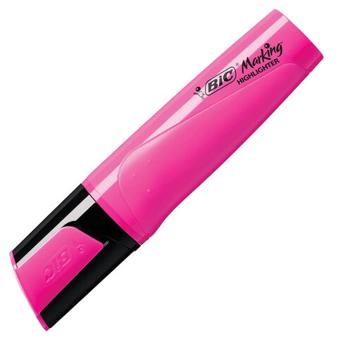 Набор текстовыделителей BIC "Flat" 4 шт., АССОРТИ, линия 1,7-4,8 мм, 943652 - фото 2