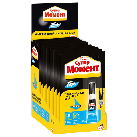 Клей МОМЕНТ Супер Гель 3 г, (622917) - фото 4