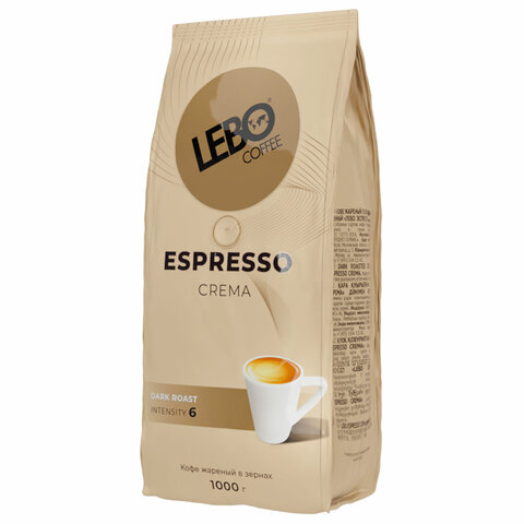 Кофе в зернах LEBO "Espresso Crema" 1 кг - фото 2
