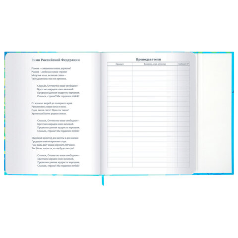 Дневник 1-11 класс 48 л., твердый, BRAUBERG, матовая ламинация, магнитный клапан, закладка-ляссе, с подсказом, "Котик", 107244 - фото 10