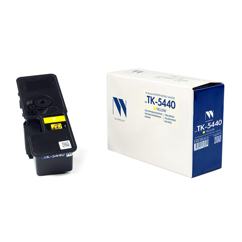 Картридж лазерный NV PRINT (NV-TK-5440Y) для Kyocera ECOSYS PA2100/MA2100, желтый, ресурс 2200 страниц - фото 1