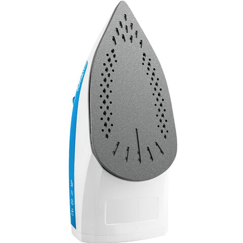Утюг SCARLETT SC-SI30P17, 2200 Вт, антипригарное покрытие, антинакипь, самоочистка, белый/синий - фото 2